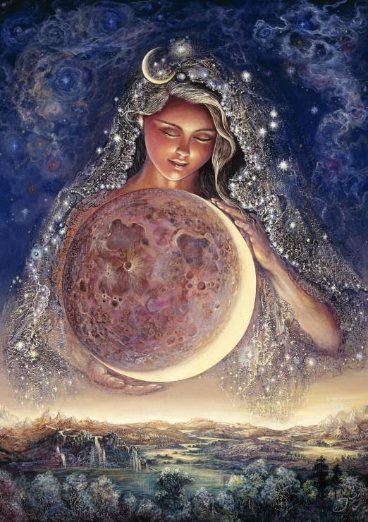Grafika Josephine Wall - Moon Goddess Jigsaw Puzzle (1500