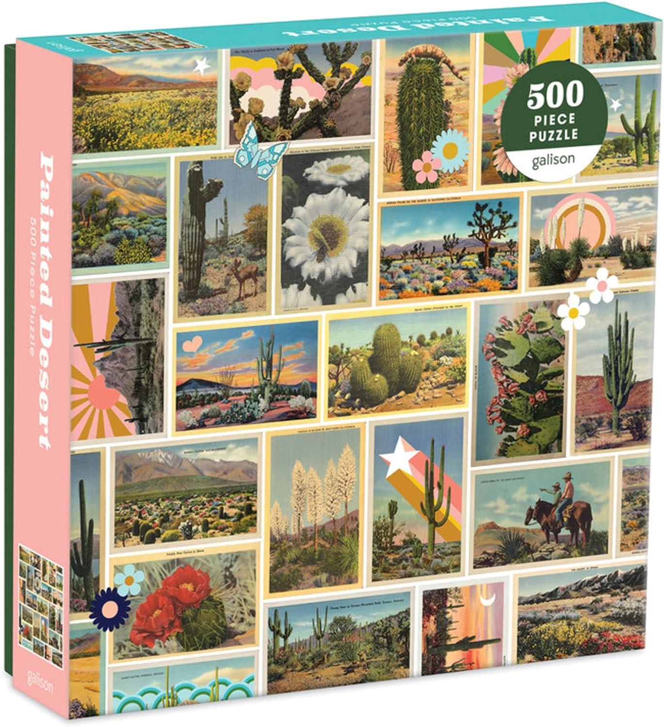 Galison Painted Desert Jigsaw Puzzle (500 Pieces) – PDK