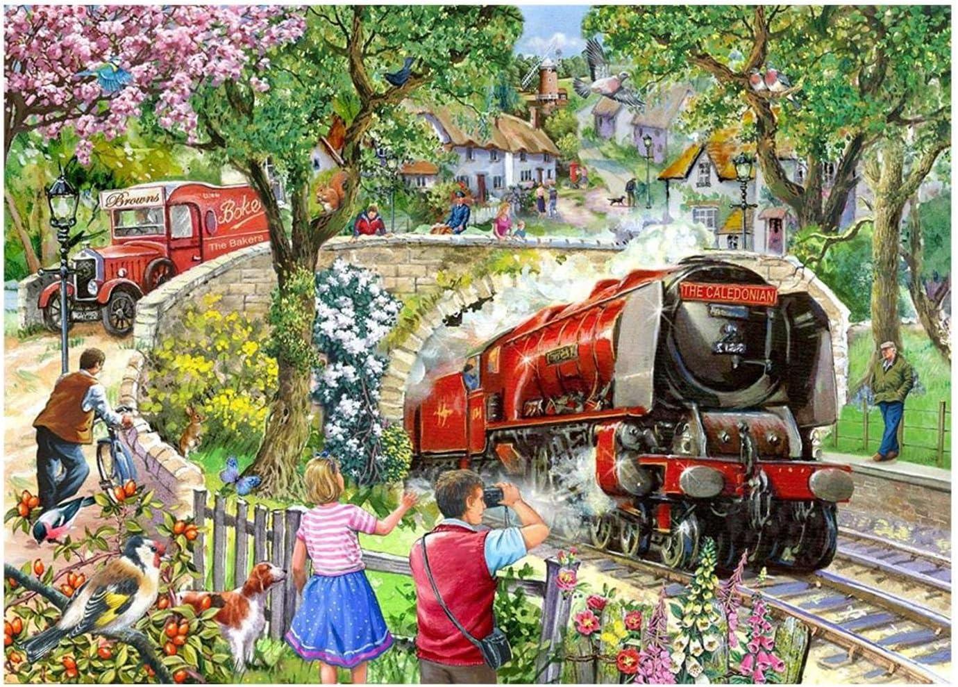 House of Puzzles Daily Express BIG Jigsaw Puzzle (500 XL Pieces)