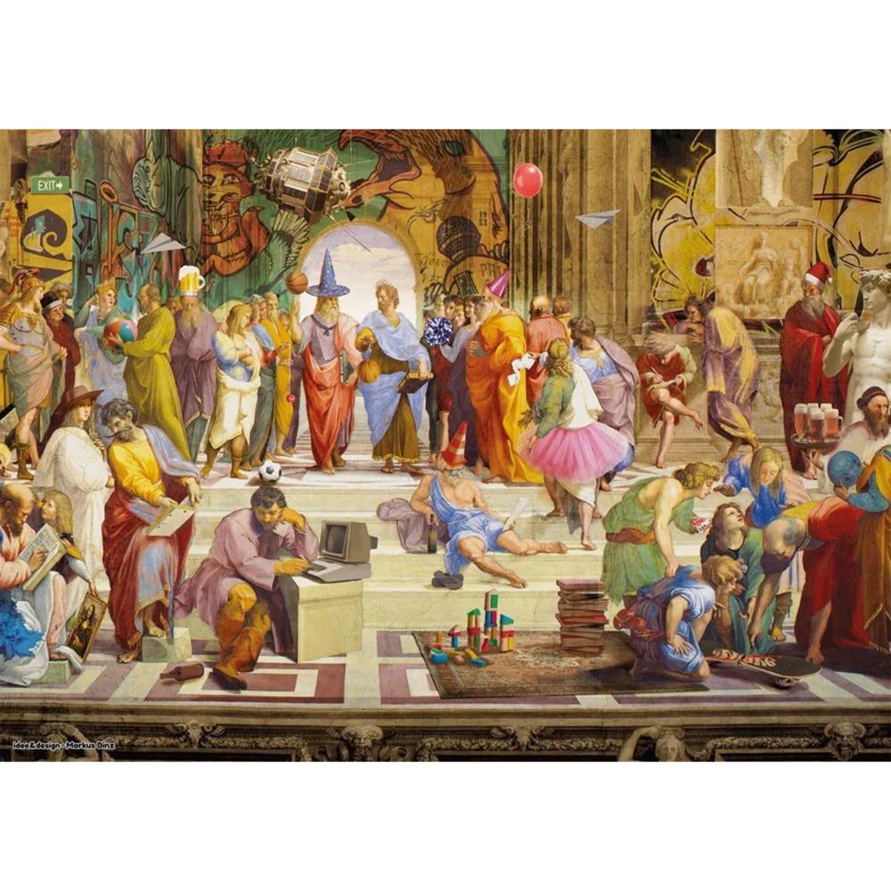 Schmidt Markus Binz: School of Athens Jigsaw Puzzle (1000 Pieces)