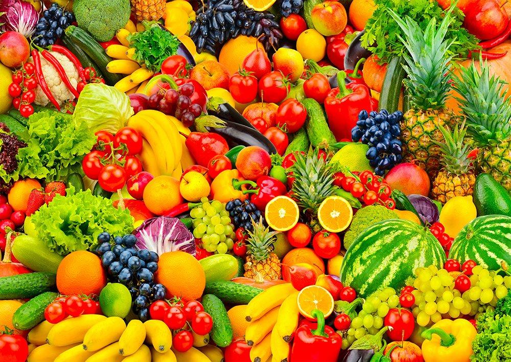 Enjoy Fruits and Vegetables Jigsaw Puzzle (1000 Pieces)