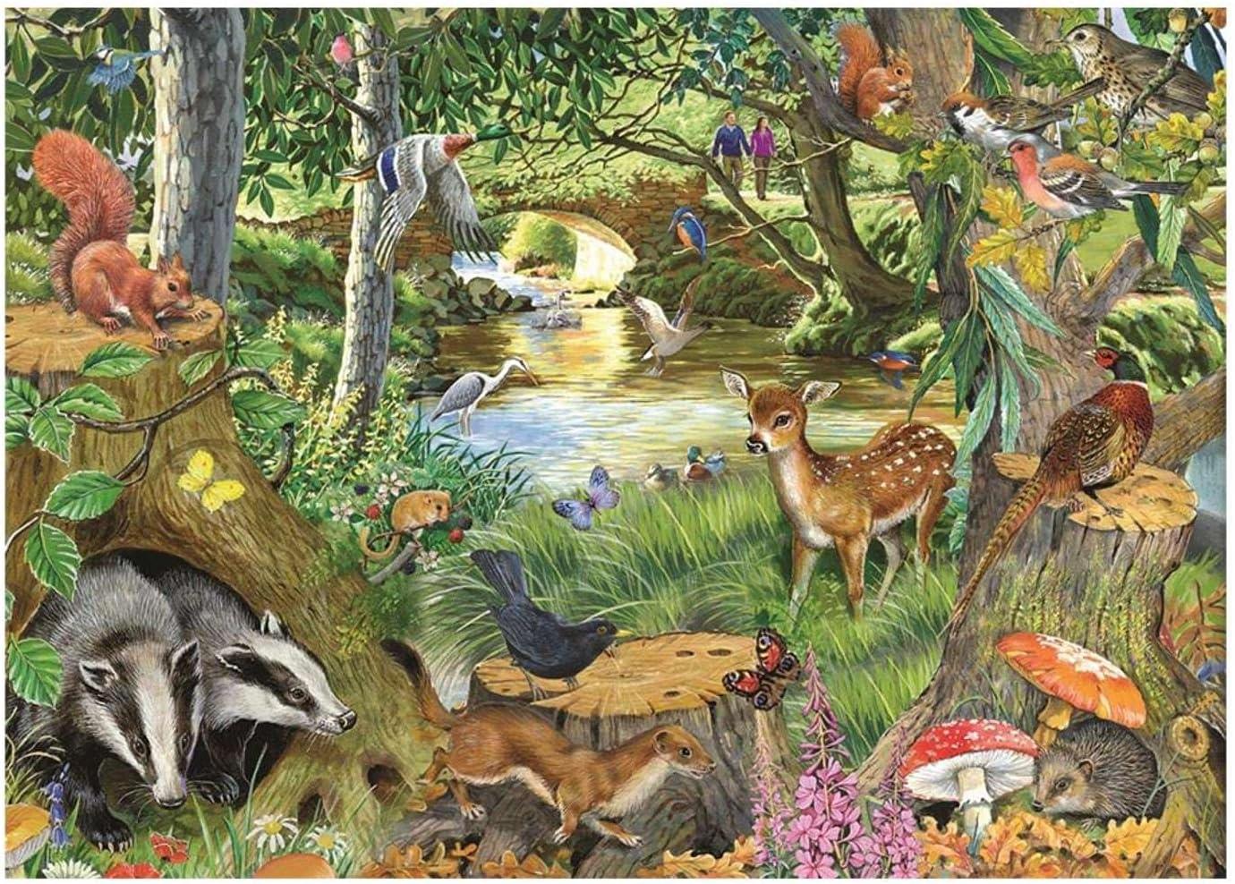 House of Puzzles Riverside Glade - Big Jigsaw Puzzle (500 XL Pieces)