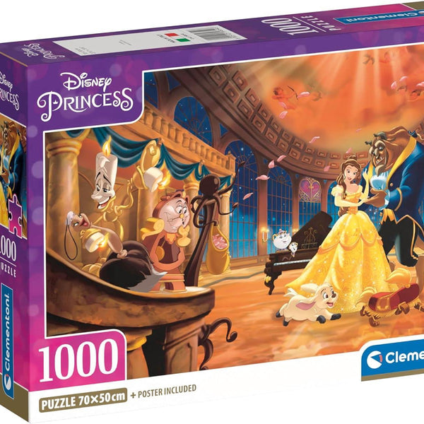 Clementoni Disney Princess Jigsaw Puzzle (1000 Pieces)