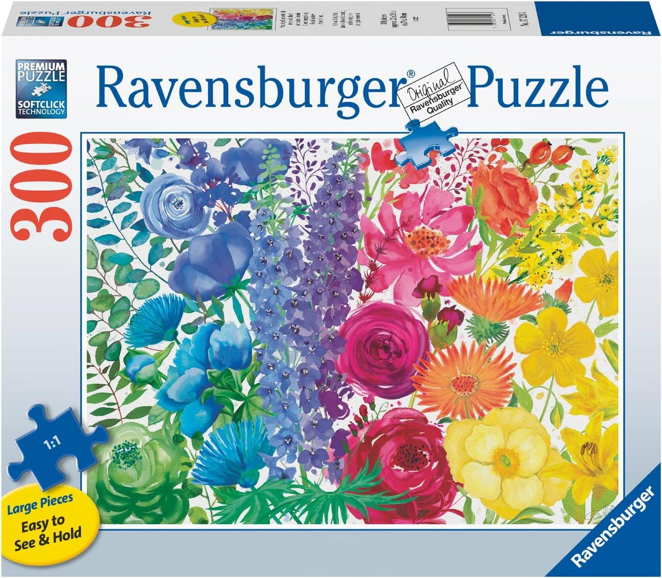 Ravensburger Floral Rainbow Jigsaw Puzzle (300 XL Pieces)