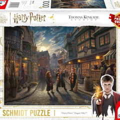 Schmidt Harry Potter: Diagon Alley Jigsaw Puzzle (1000 Pieces)