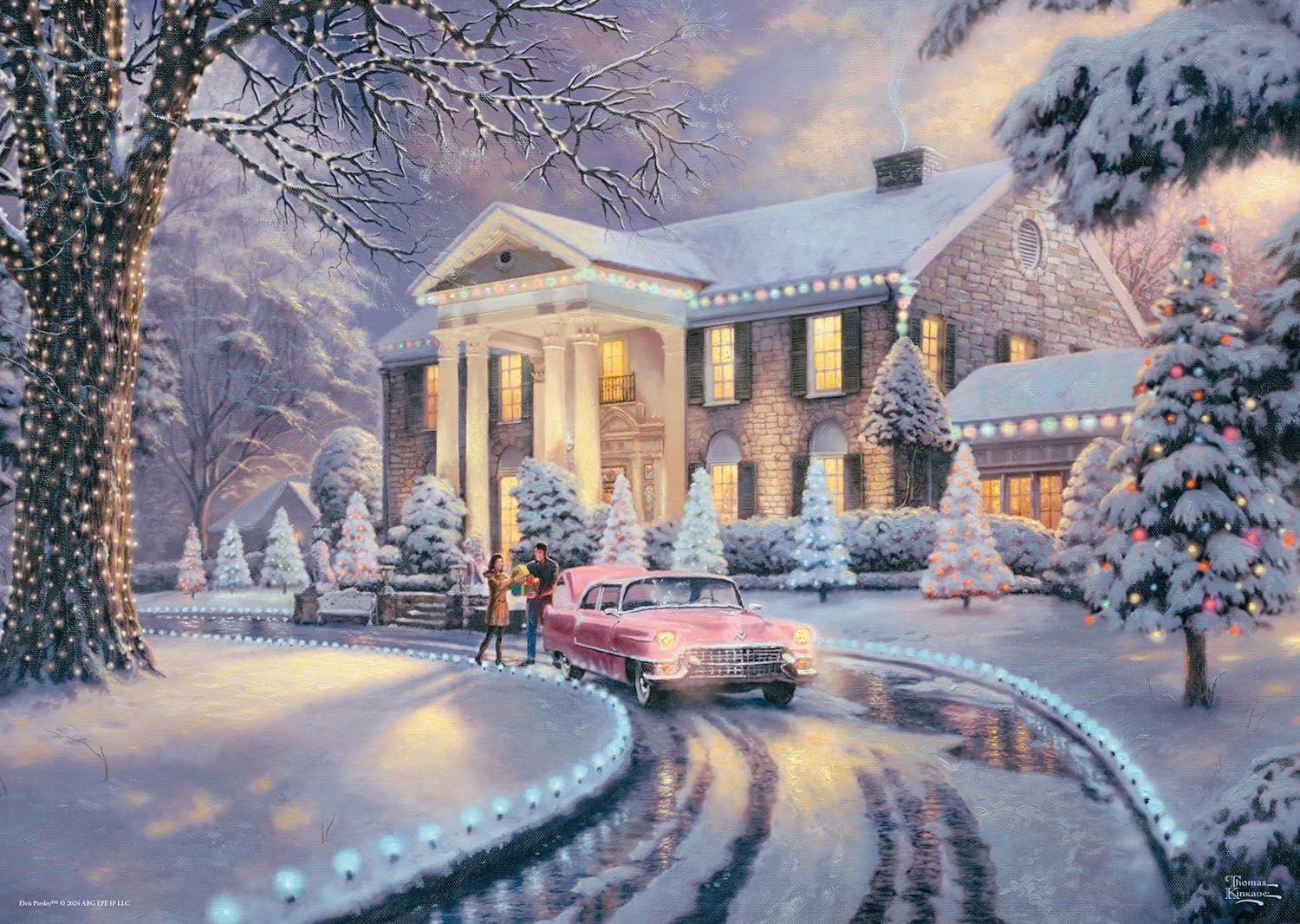 Schmidt Thomas Kinkade: Graceland Christmas Jigsaw Puzzle (1000 Pieces)