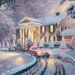Schmidt Thomas Kinkade: Graceland Christmas Jigsaw Puzzle (1000 Pieces)