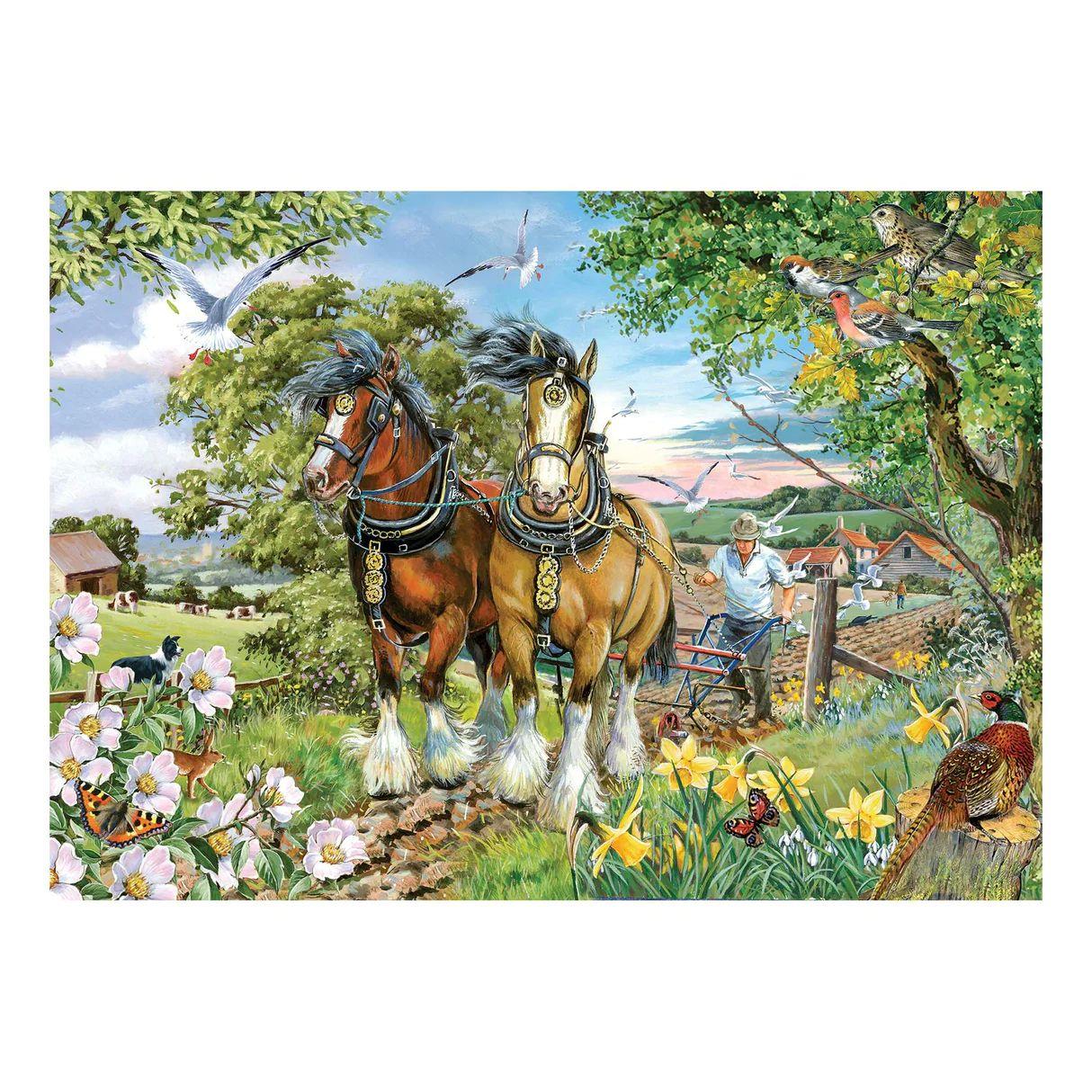 House of Puzzles Strength & Beauty Jigsaw Puzzle (Big 250 XL Pieces)