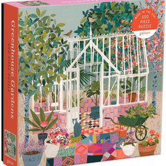 Galison Greenhouse Gardens Jigsaw Puzzle (500 Pieces) DAMAGED BOX