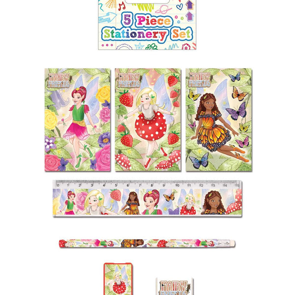 Fairy 5-Piece Stationery Set