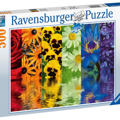 Ravensburger Floral Reflections Jigsaw Puzzle (500 Pieces)