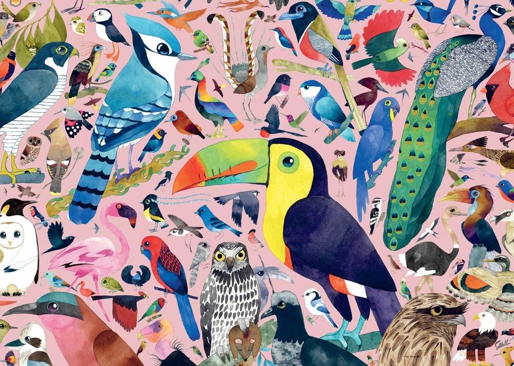 Ravensburger Matt Sewell's Amazing Birds Jigsaw Puzzle (1000 Pieces)