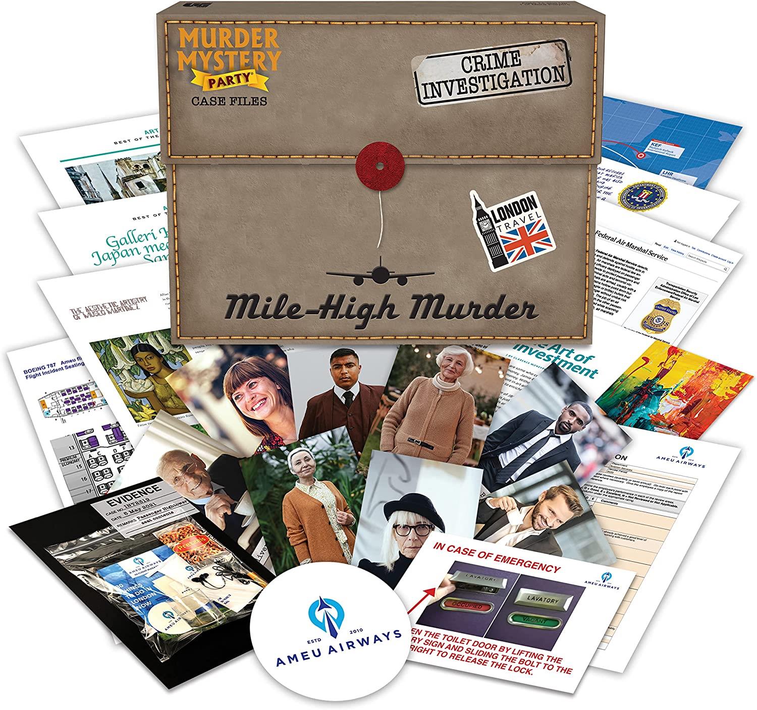 Mile High Murder Mystery Case File Game