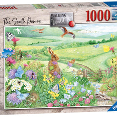 Ravensburger Walking World - South Downs Jigsaw Puzzle (1000 Pieces)