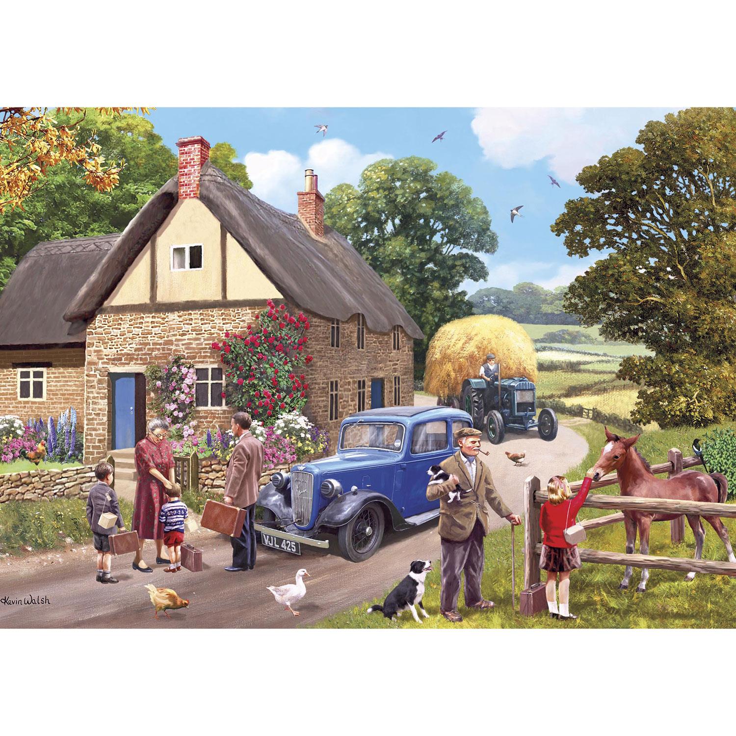 Gibsons The Evacuees Jigsaw Puzzle (4 x 500 Pieces) PDK