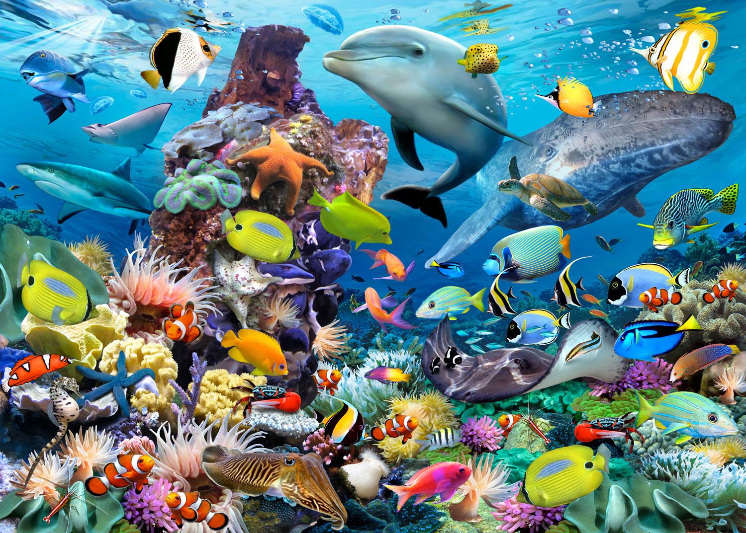 Ravensburger Jewels of the Sea Jigsaw Puzzle (1000 Pieces)