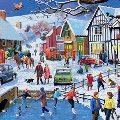 Ravensburger Leisure Days No 3 The Winter Village Jigsaw Puzzle (1000 Pieces)