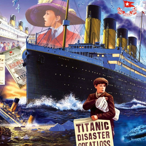 Bluebird Titanic Jigsaw Puzzle (1000 Pieces)