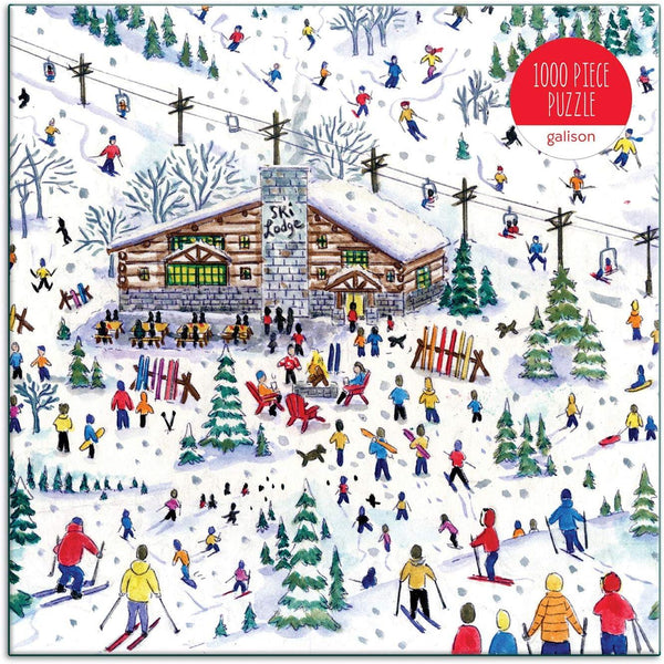 Galison Apres Ski, Michael Storrings Jigsaw Puzzle (1000 Pieces)