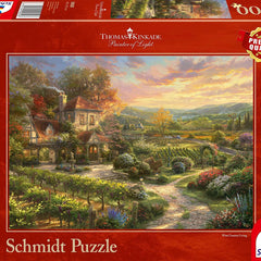 Schmidt Kinkade In the Vineyards Jigsaw Puzzle (2000 Pieces)