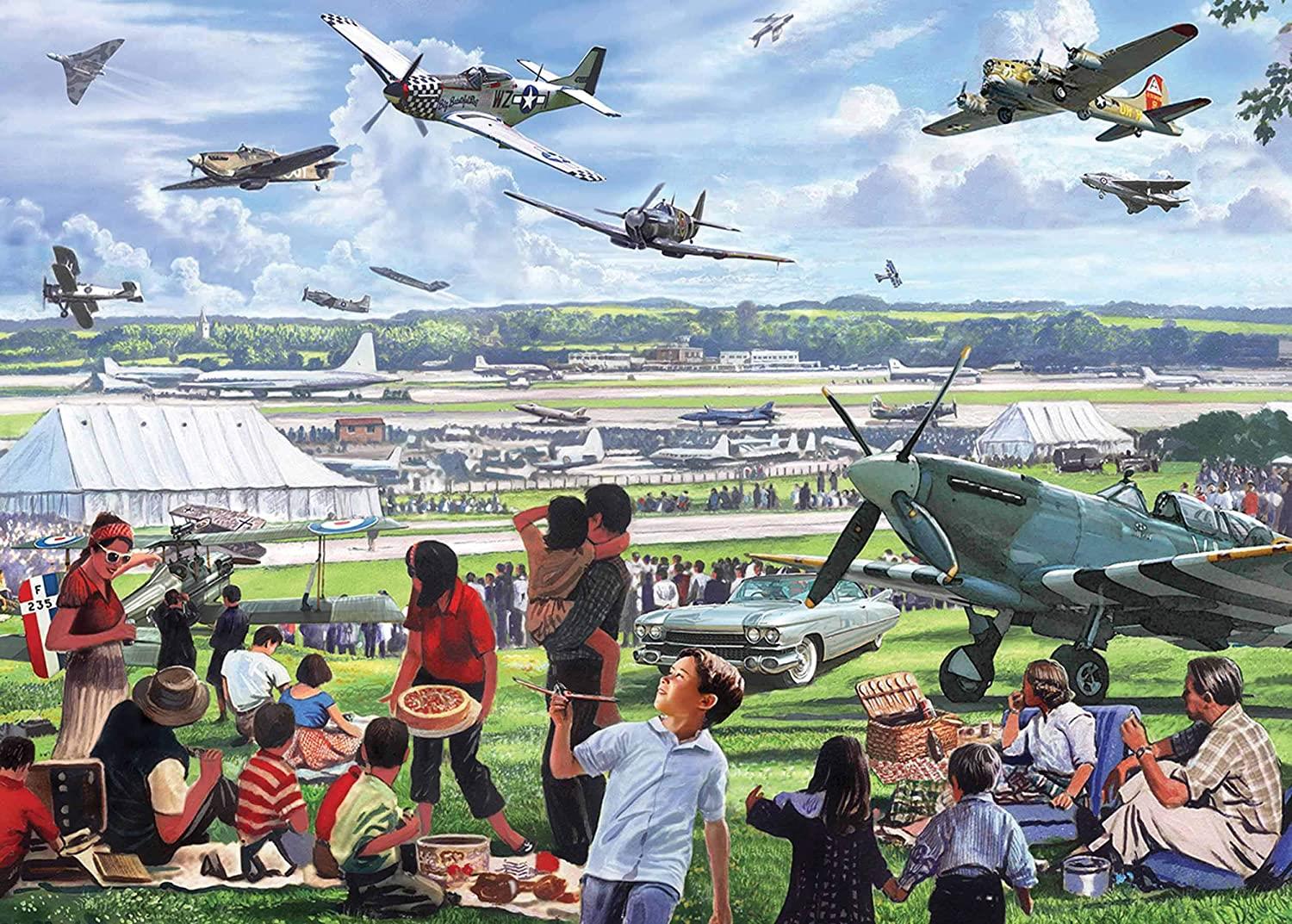 Otter House Air Show Jigsaw Puzzle (1000 Pieces) – PDK