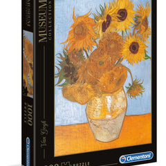 Clementoni Van Gogh Sunflowers High Quality Jigsaw Puzzle (1000 Pieces)