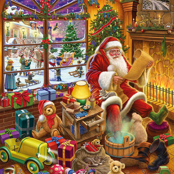 Santa's Christmas List Jigsaw Puzzle (1000 Pieces)