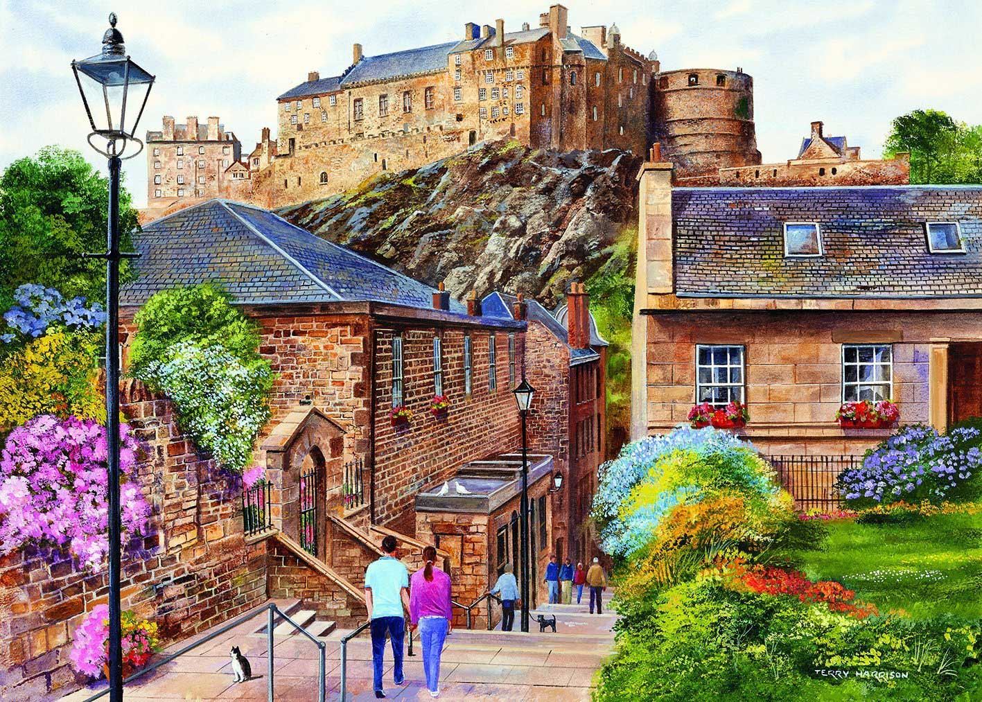 Gibsons Edinburgh - The Vennel Jigsaw Puzzle (1000 Pieces)