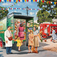Gibsons Mitchell's Mobile Shop Jigsaw Puzzle (4 x 500 Pieces)