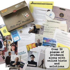 Mile High Murder Mystery Case File Game