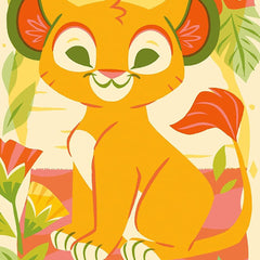 Ravensburger Disney 100th Anniversary The Lion King Simba Jigsaw Puzzle (300 Pieces)