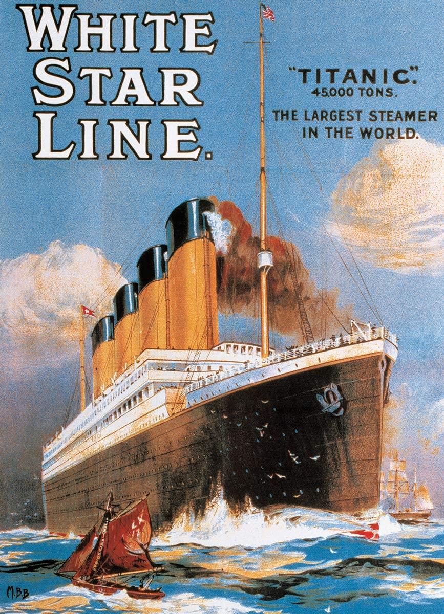 Eurographics Titanic - White Star Line Jigsaw Puzzle (1000 Pieces)