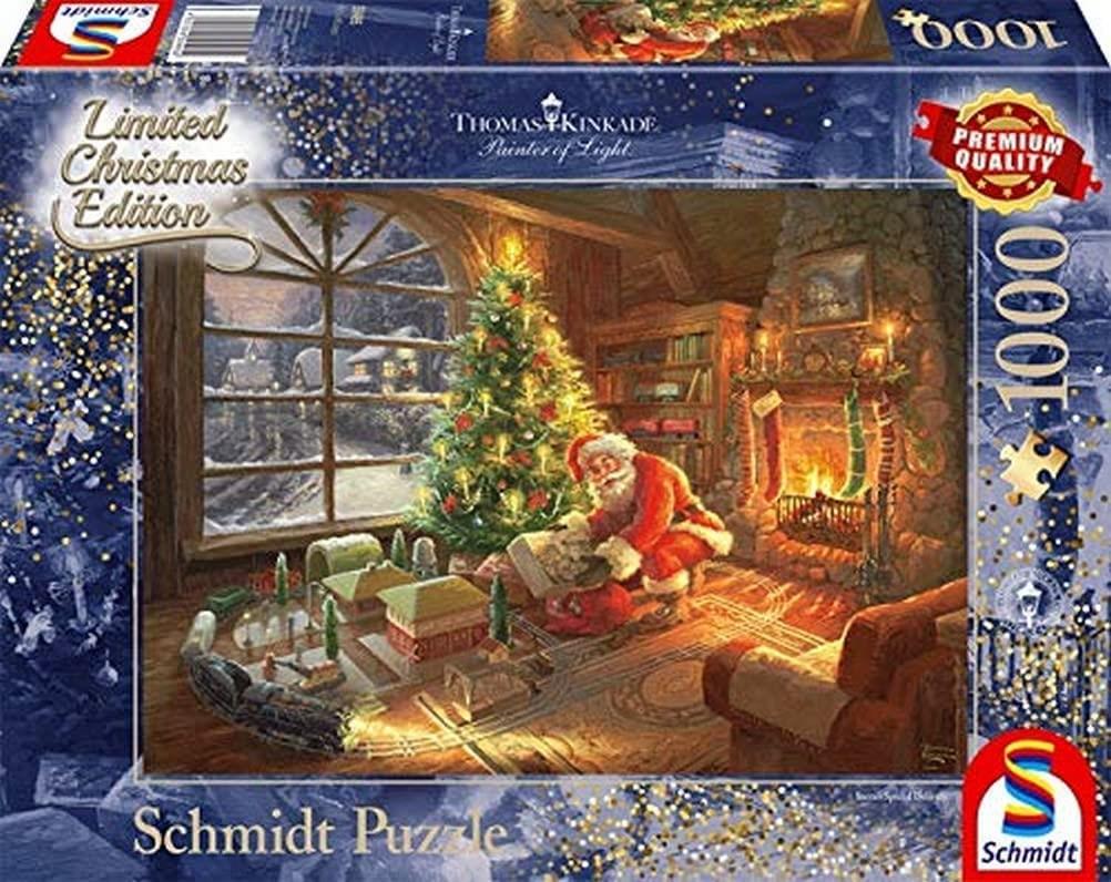 Schmidt Thomas Kinkade: Santa's Special Delivery Limited Edition Jigsaw Puzzle (1000 Pieces)