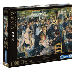 Clementoni Museum Renoir Bal Du Moulin De La Galette Quality Jigsaw Puzzle (1000 Pieces)