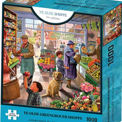 Ye Olde Greengrocer Shoppe, Steve Crisp Jigsaw Puzzle (1000 Pieces)