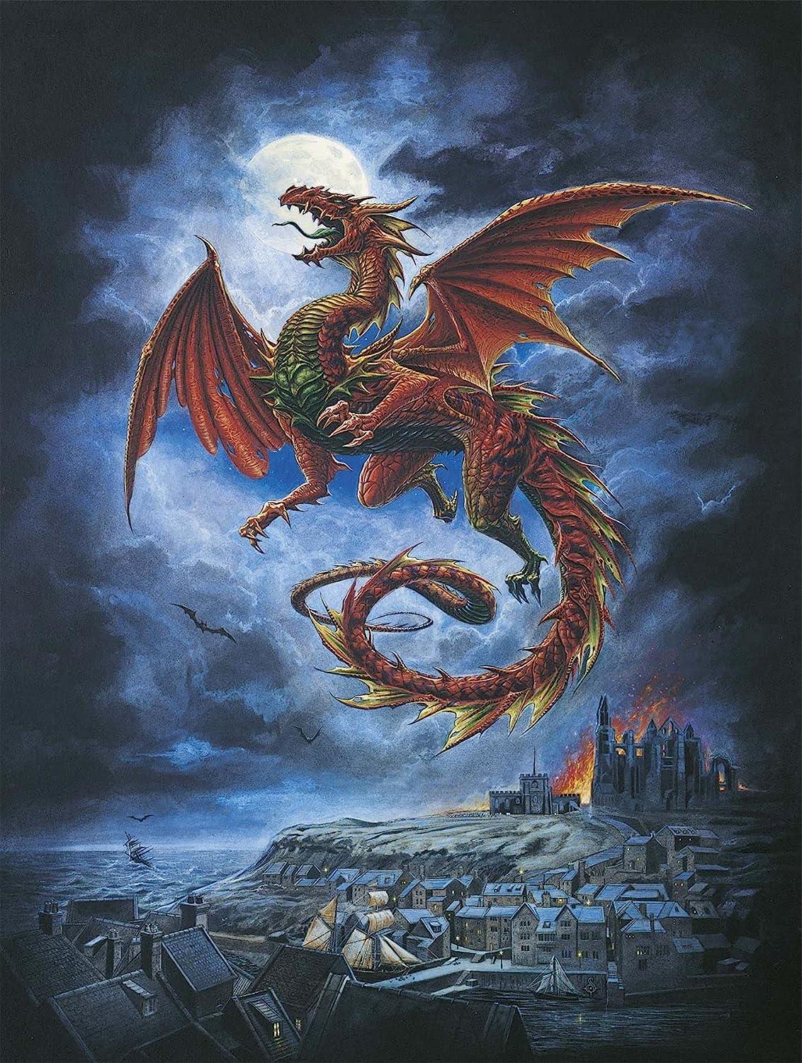 The Whitby Wyrm Jigsaw Puzzle (1000 Pieces)