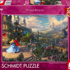 Schmidt  Kinkade Disney Sleeping Beauty Dancing in the Enchanted Light Jigsaw Puzzle (1000 Pieces)