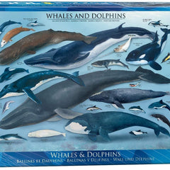 Eurographics Whales & Dolphins Jigsaw Puzzle (1000 Pieces)