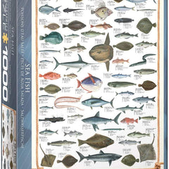 Eurographics Sea Fish Jigsaw Puzzle (1000 Pieces)