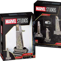 Marvel Studios Stark Tower 3D Model Puzzle