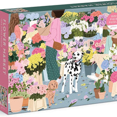 Galison Flower Market Jigsaw Puzzle (1000 Pieces)