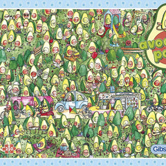 Gibsons Avocado Park Jigsaw Puzzle (250 XL Pieces) - DAMAGED