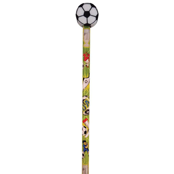 12 Football Pencils With Eraser Tops