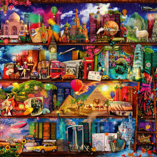 Ravensburger Travel Shelves Jigsaw Puzzle (2000 Pieces)