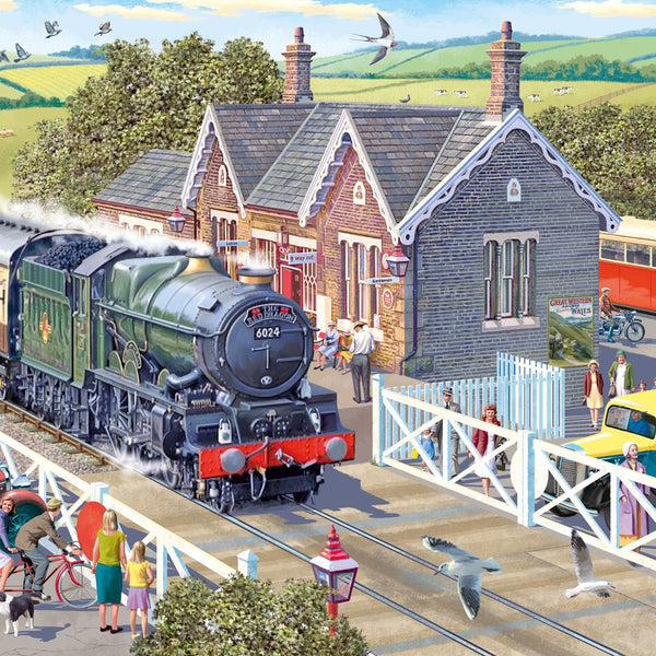 Otter House Village Station Jigsaw Puzzle (1000 Pieces)
