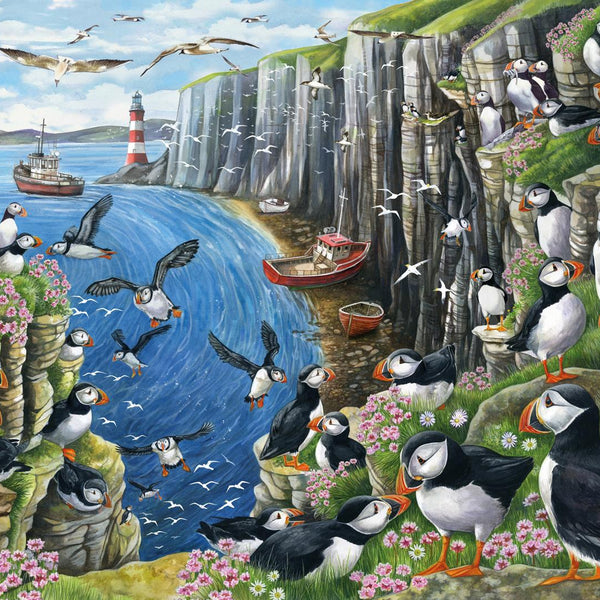 Otter House Clifftop View Jigsaw Puzzle (1000 Pieces)