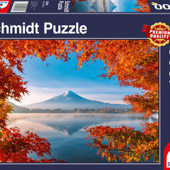 Schmidt Fuji in Autumn Jigsaw Puzzle (1000 Pieces)