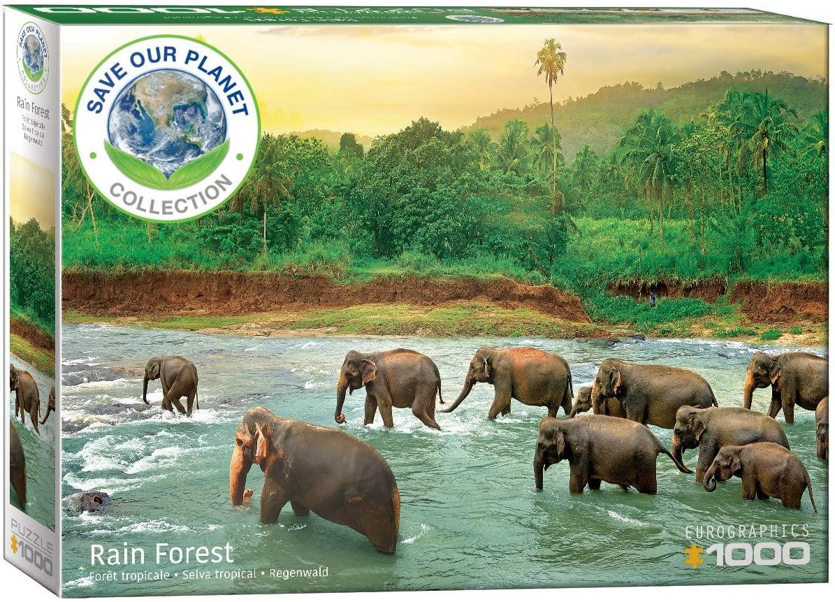 Eurographics Save Our Planet! Rain Forest Jigsaw Puzzle (1000 Pieces)