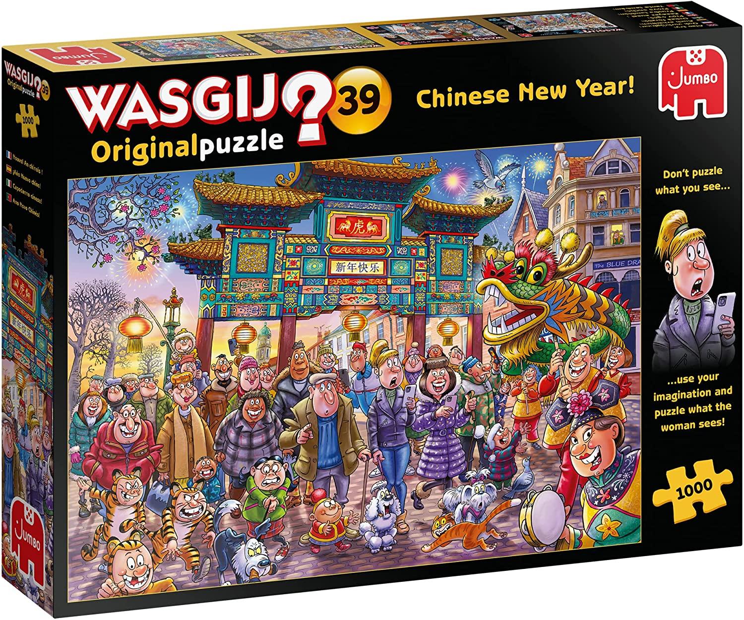 Wasgij Original 39 Chinese New Year! Jigsaw Puzzle (1000 Pieces)