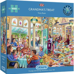 Gibsons Grandma's Treat Jigsaw Puzzle (1000 Pieces)